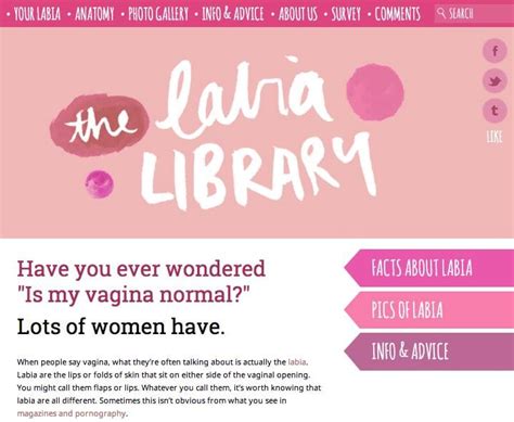 labia pics|The Labia Library .